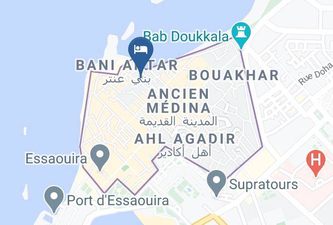 Essaouira - Riad Lyon Mogador Maps