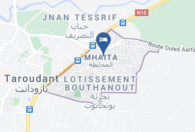 Souss Massa Draa - Riad M'haita Taroudant Maps