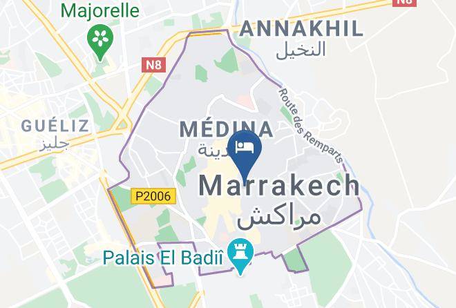 Marrakesh - Riad Madani Maps