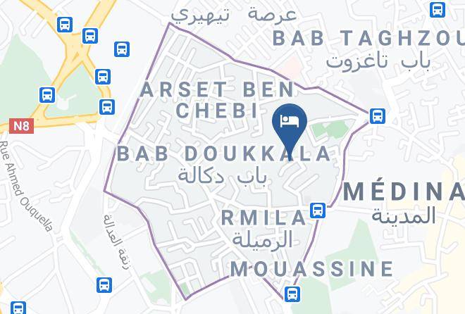 Marrakesh - Riad Magda Maps