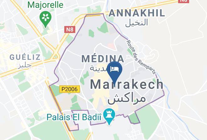 Marrakesh - Riad Maipa Maps