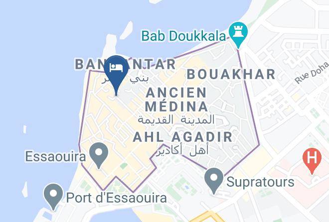Essaouira - Riad Malaika Maps