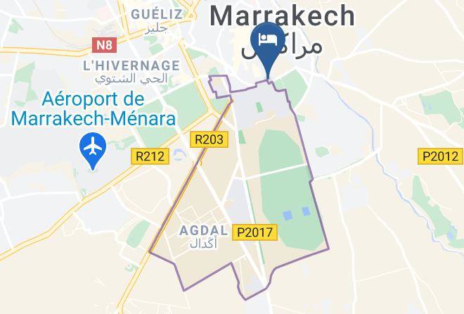 Marrakesh - Riad Marelia Maps