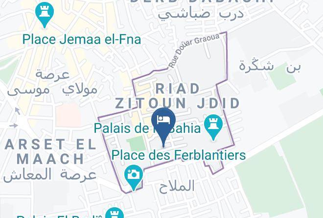 Marrakesh - Riad Swaka Maps