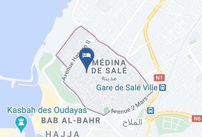 Rabat Sale Zemmour Zaer - Riad Marlinea Maps