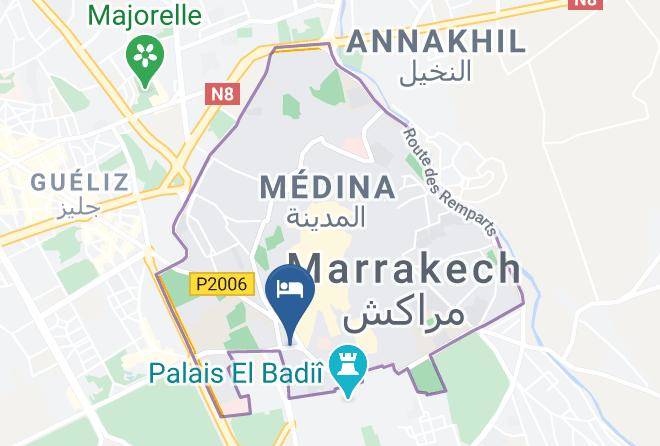 Marrakesh - Riad Marrakech By Hivernage Maps