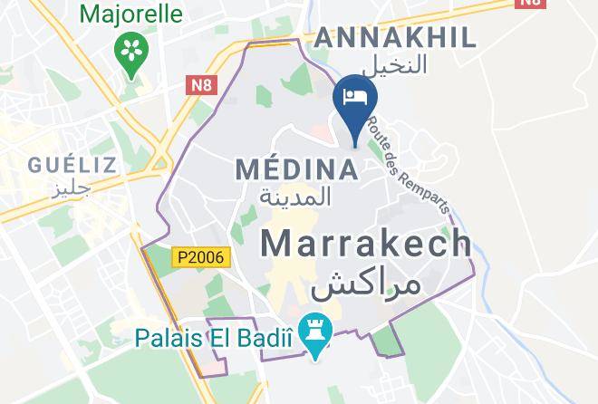 Marrakesh - Riad Marrakech Maroc Maps