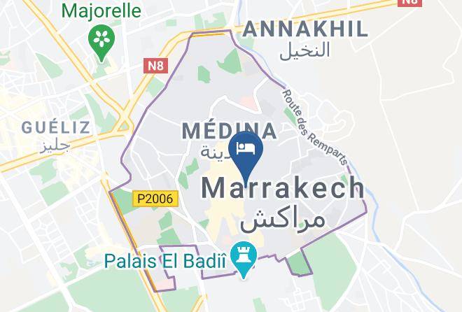 Marrakesh - Riad Marrakiss Maps
