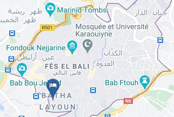 Fez - Riad Mazar Fes Maps