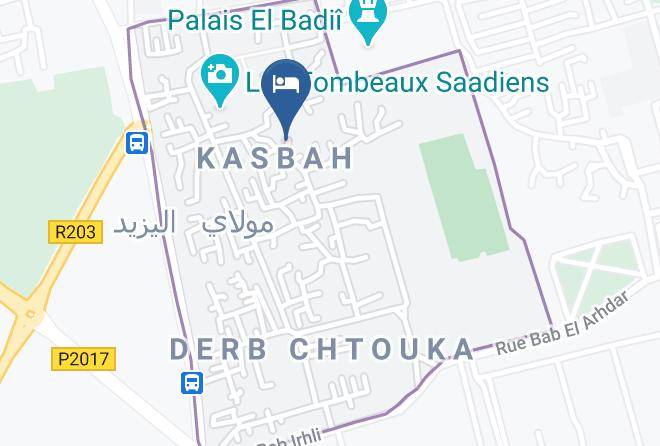 Marrakesh - Riad Mellouki Maps