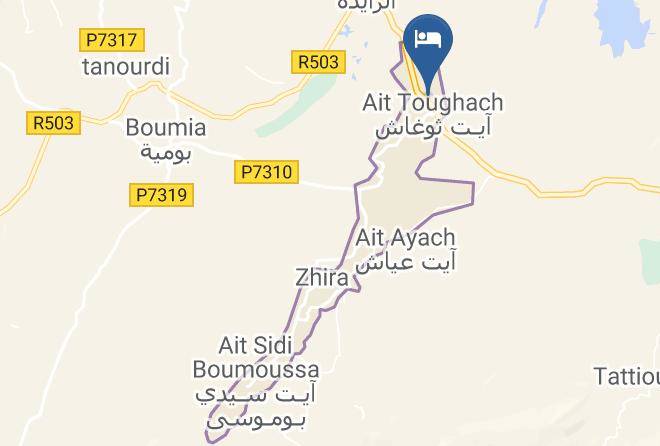 Meknes Tafilalet - Riad Mimouna De Timnay Maps