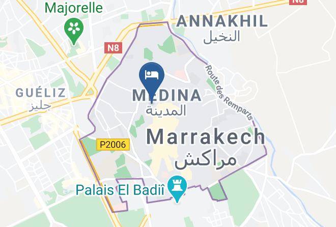 Marrakesh - Riad Minorisa Maps