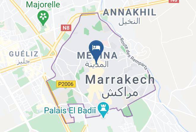 Marrakesh - Riad Misria & Spa 1 Maps
