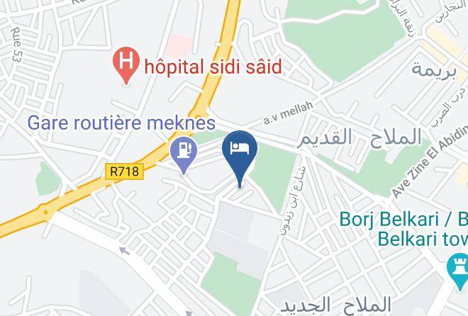 Meknes - Riad Mogador Maps