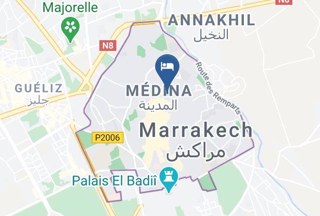 Marrakesh - Riad Mon Grigri Maps