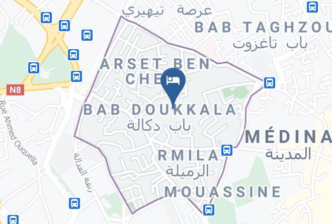 Marrakesh - Riad Morgane Maps