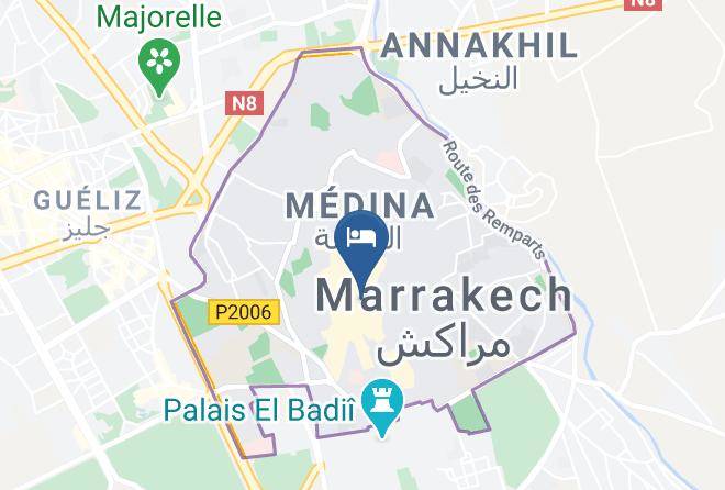 Marrakesh - Riad Naanaa Marrakech Maps
