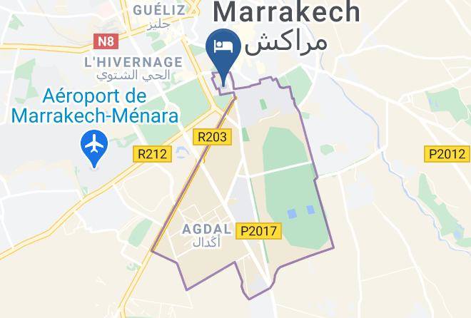 Marrakesh - Riad Nafis Maps