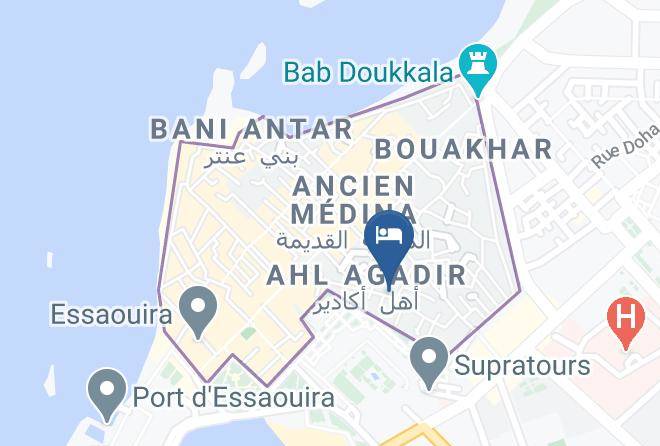 Essaouira - Riad Nakhla Maps