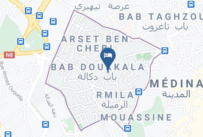 Marrakesh - Riad Nasreen Maps