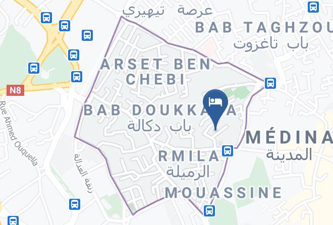 Marrakesh - Riad Nayanour Maps