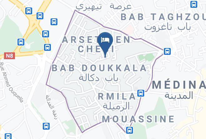 Marrakesh - Riad Noir D'ivoire Maps