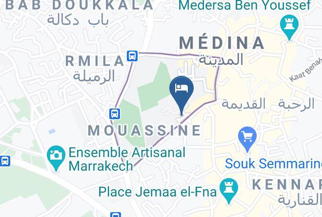 Marrakesh - Riad Zohar Maps