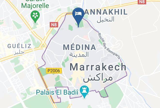 Marrakesh - Riad Oriental Glory Maps
