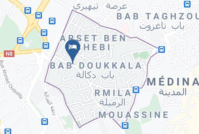 Marrakesh - Riad Oulad Saiad Maps