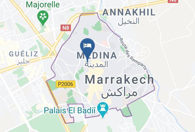 Marrakesh - Riad Oumaima Maps