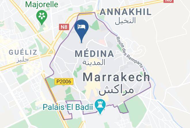 Marrakesh - Riad Palau Maps