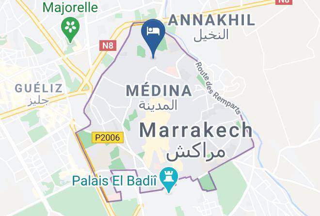 Marrakesh - Riad Paloma Maps