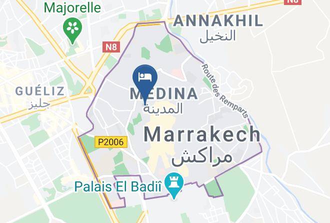 Marrakesh - Riad Papillon Maps