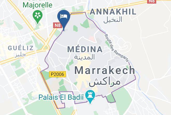 Marrakesh - Riad Porte Royale Maps