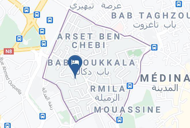 Marrakesh - Riad Rabahsadia Maps