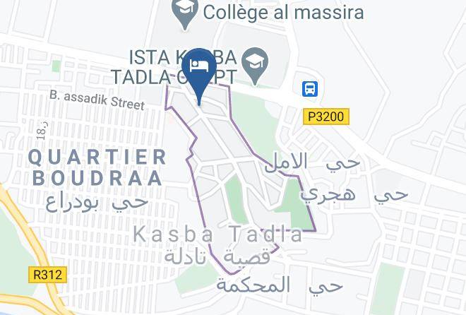 Tadla Azilal - Riad Rafali Maps