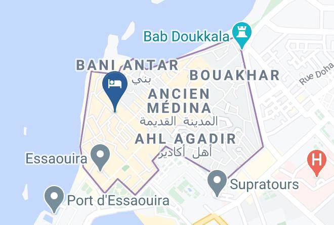 Essaouira - Riad Raoud Rayhan Maps