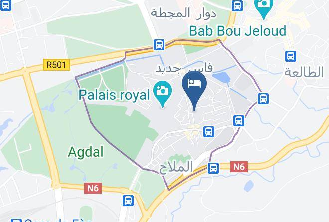Fez - Riad Reda Maps