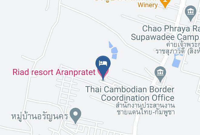 Riad Resort Aranpratet Map
