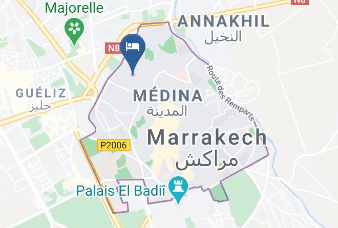 Marrakesh - Riad Rimas Maps