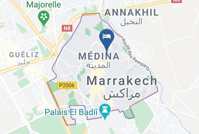 Marrakesh - Riad Romance Maps