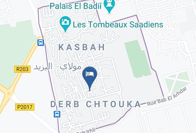 Marrakesh - Riad Sabah Maps
