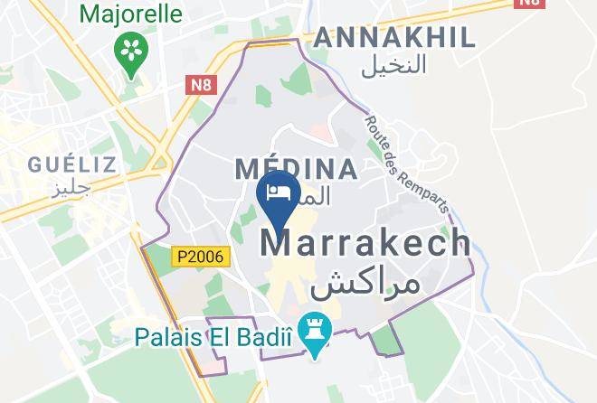 Marrakesh - Riad Sabbah Maps
