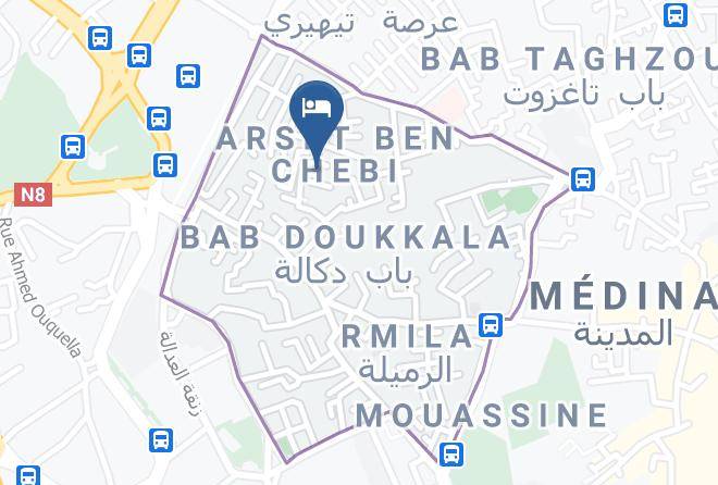 Marrakesh - Riad Sable Chaud Maps
