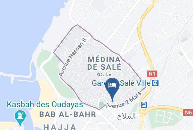 Rabat Sale Zemmour Zaer - Riad Sabria Maps