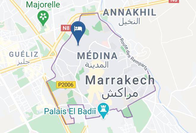 Marrakesh - Riad Sadaka Maps