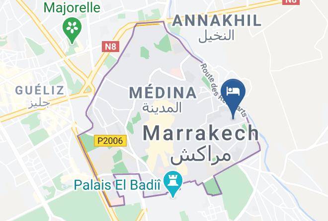 Marrakesh - Riad Safia Maps