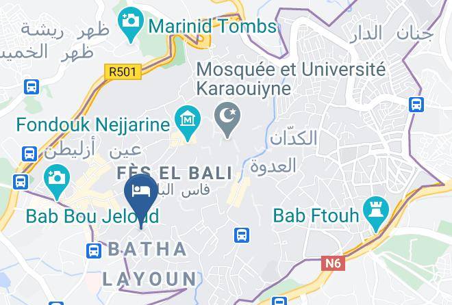 Fez - Riad Said Maps