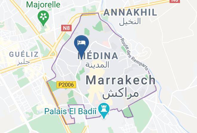 Marrakesh - Riad Salma De Groot Maps