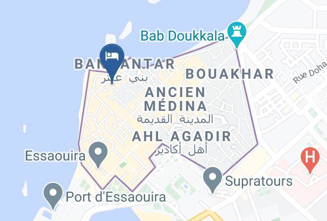 Essaouira - Riad Saltana Maps